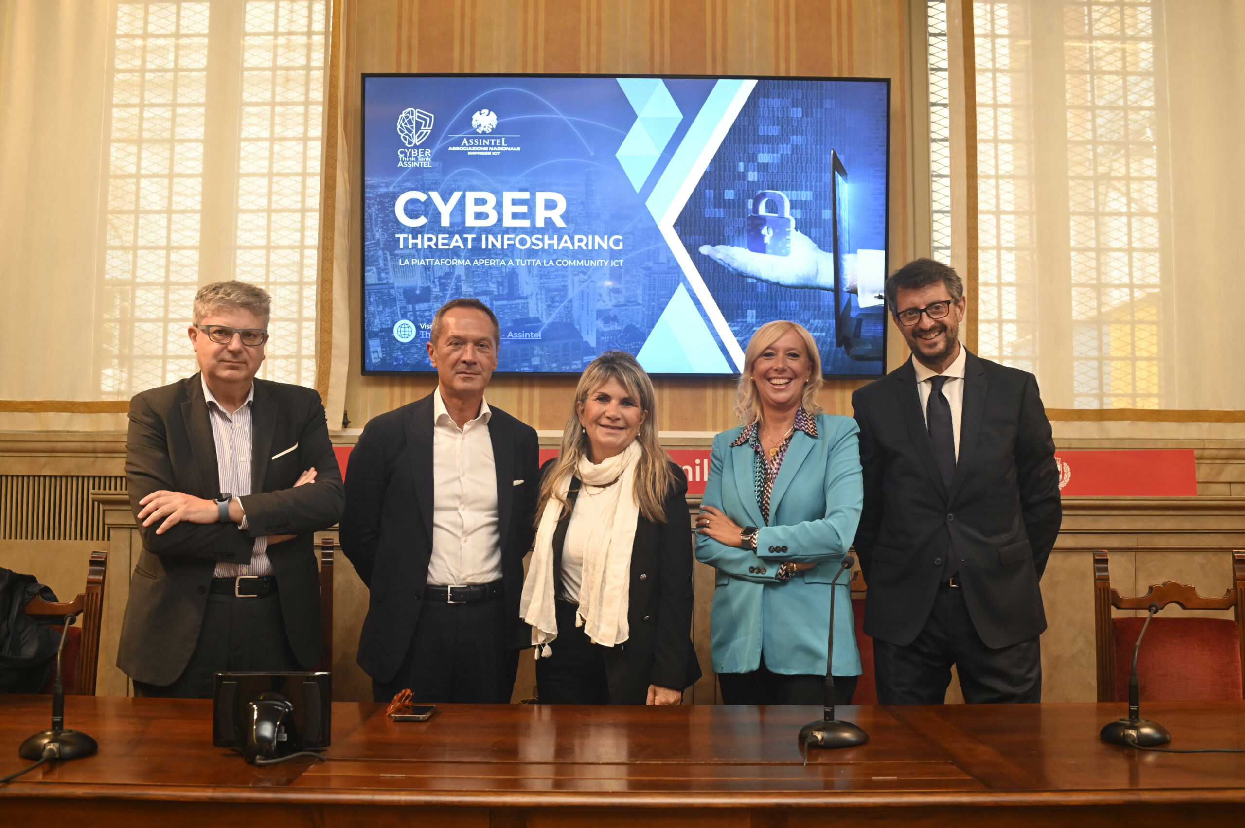 Cybersecurity Conferenza stampa al Comune di Milano